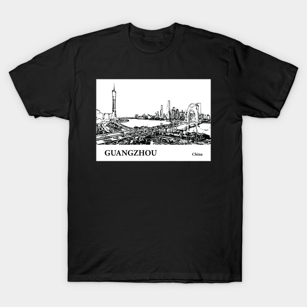 Guangzhou - China T-Shirt by Lakeric